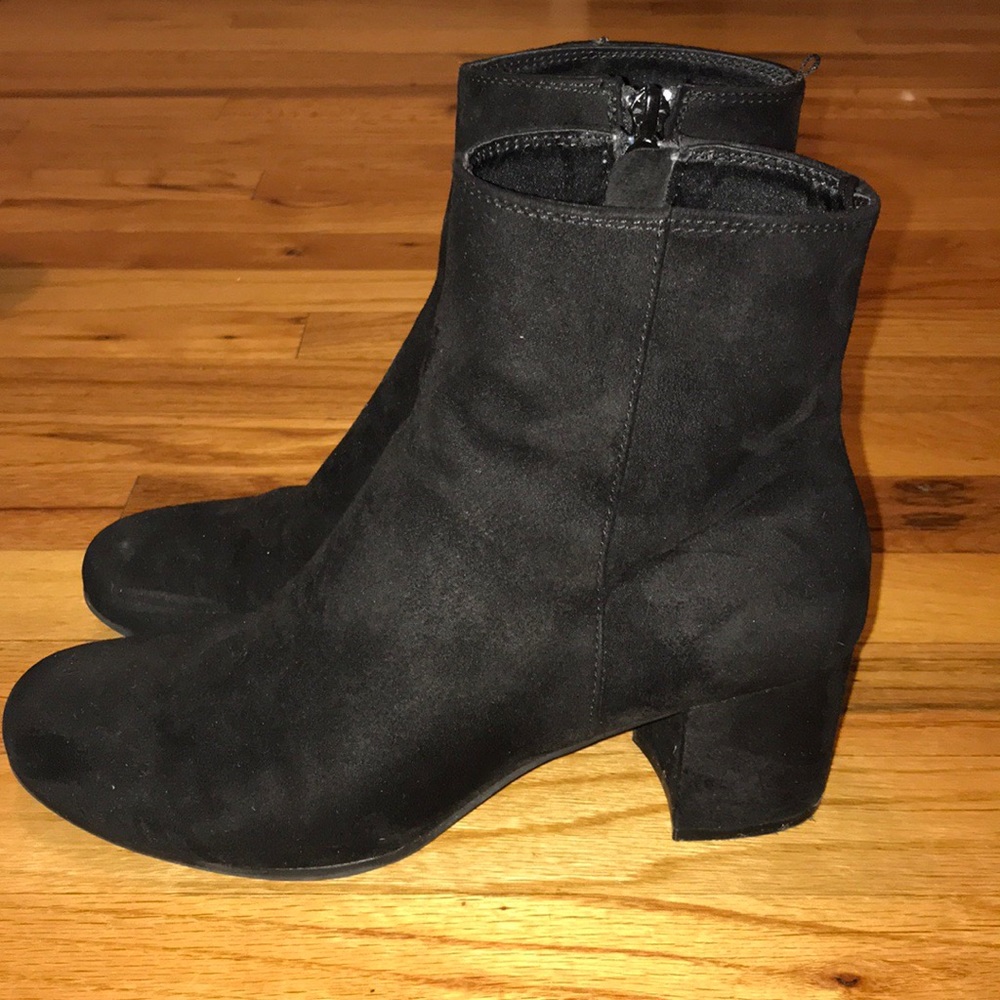 H&M Black Booties